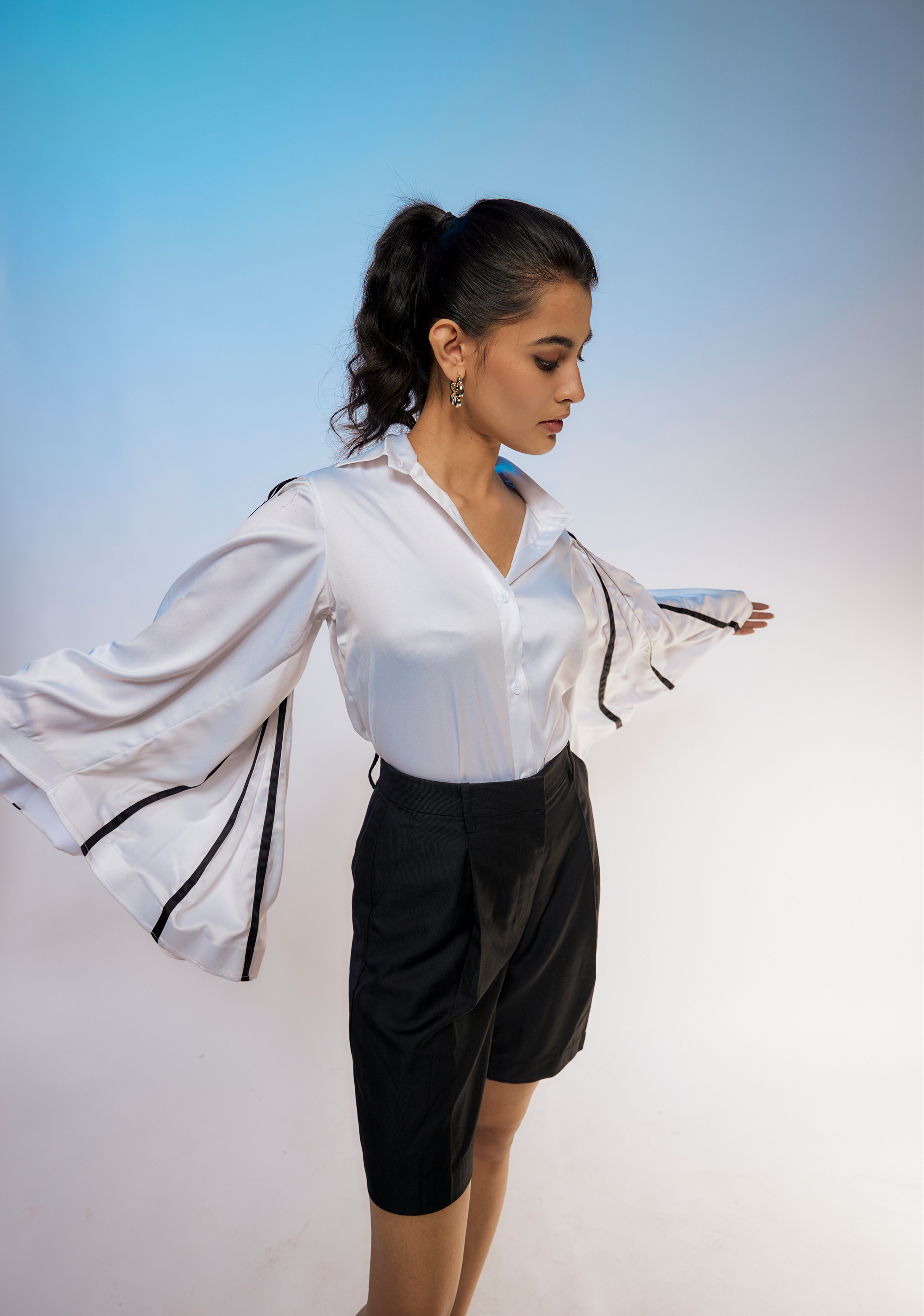 The Swan Wing Blouse