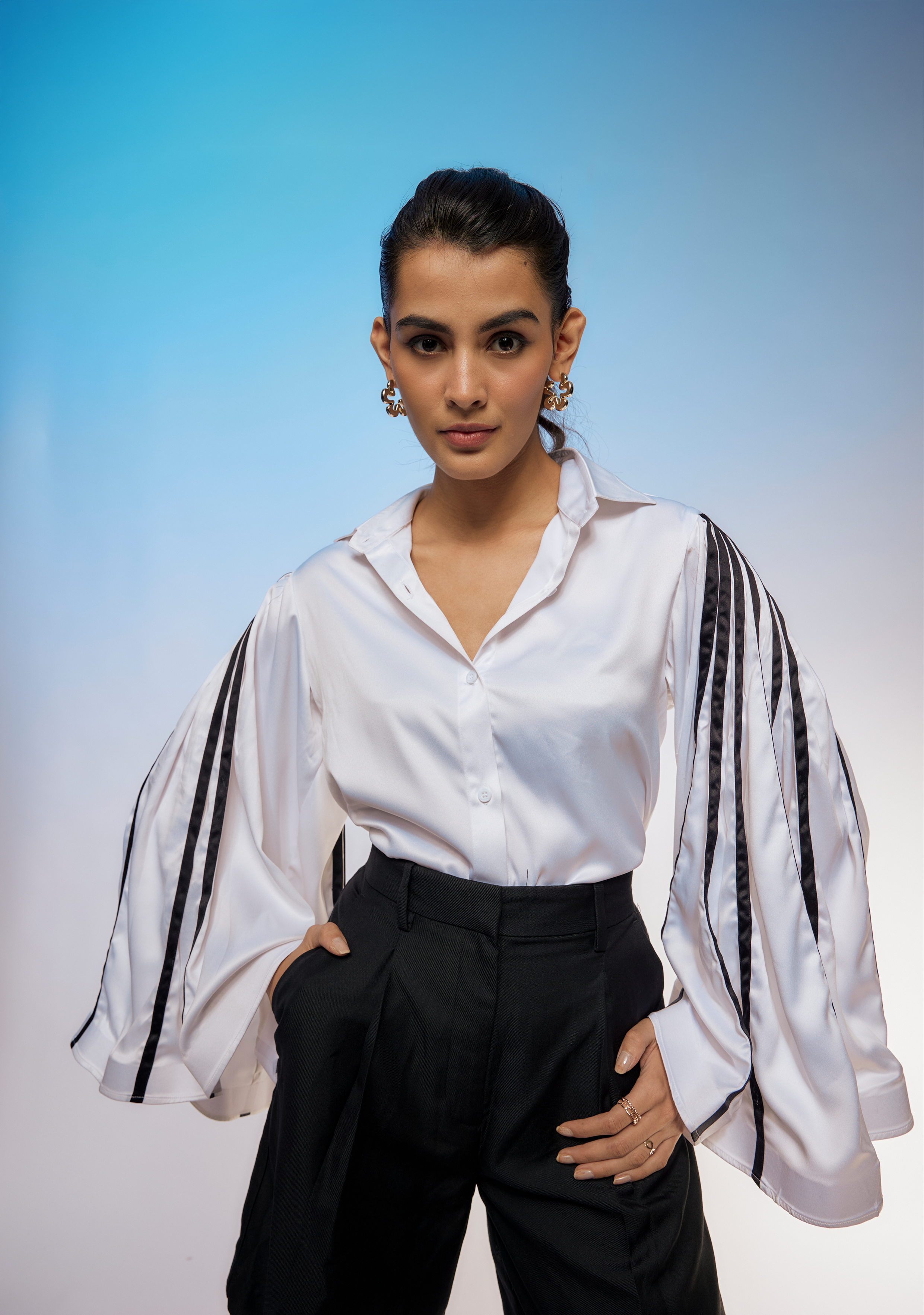 The Swan Wing Blouse